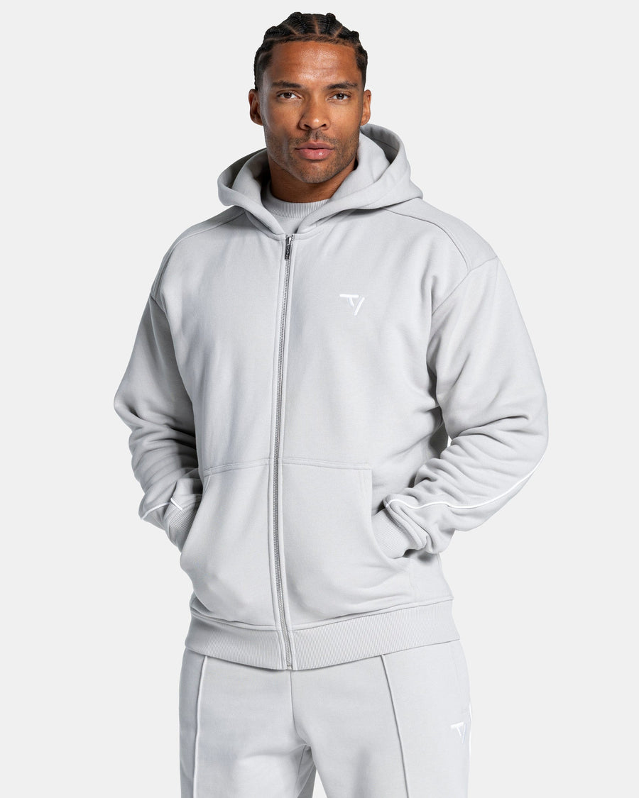 Contrastline Zip Jacke "Moon"