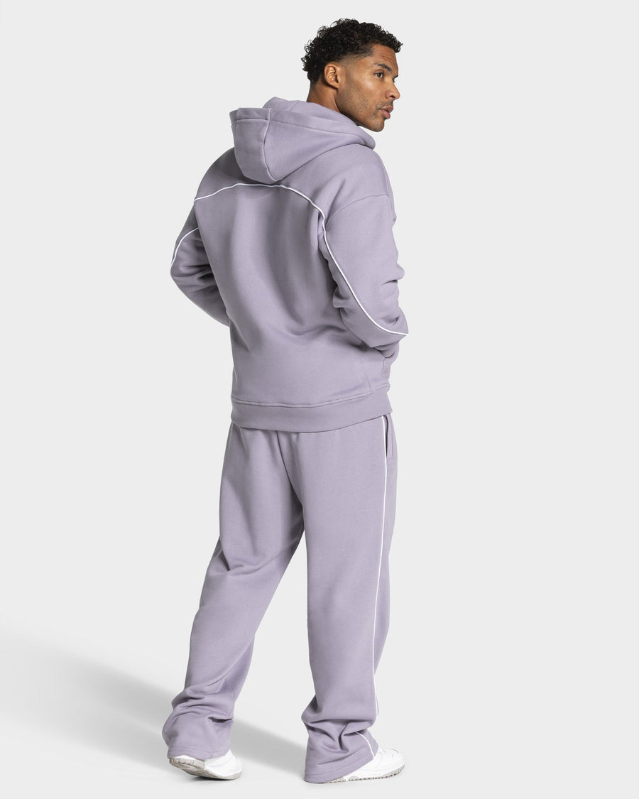Contrastline Straight Leg Jogger "Lavendel"