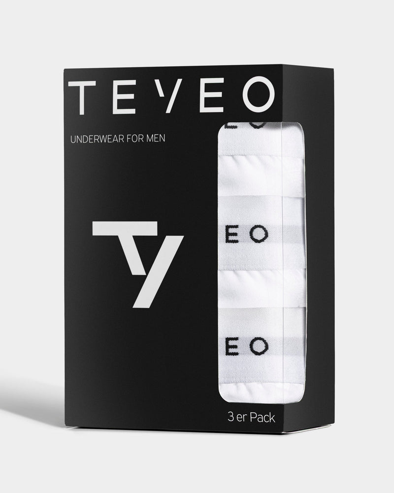 Essential Boxershorts (3er-Pack) "Weiß"