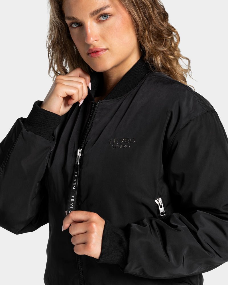 Soft Studio Bomberjacke "Schwarz"