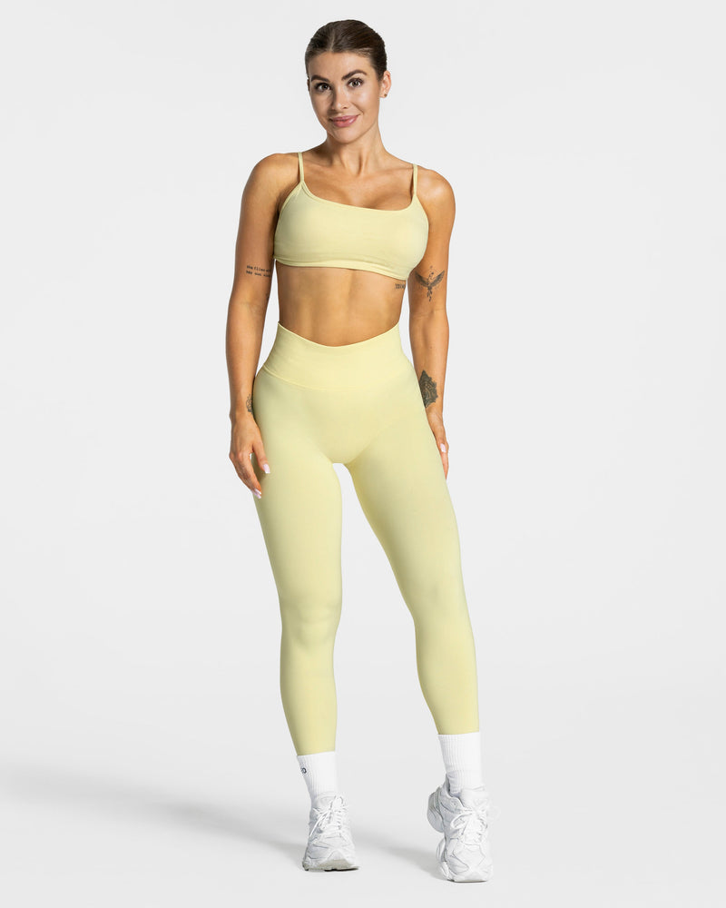 Femme Backless Bh "Gelb"