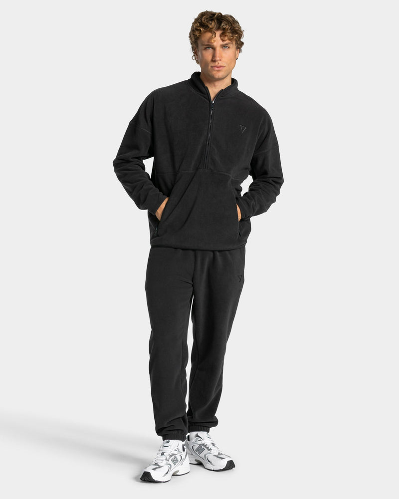 Fleece Half Zip Sweater "Anthrazit"