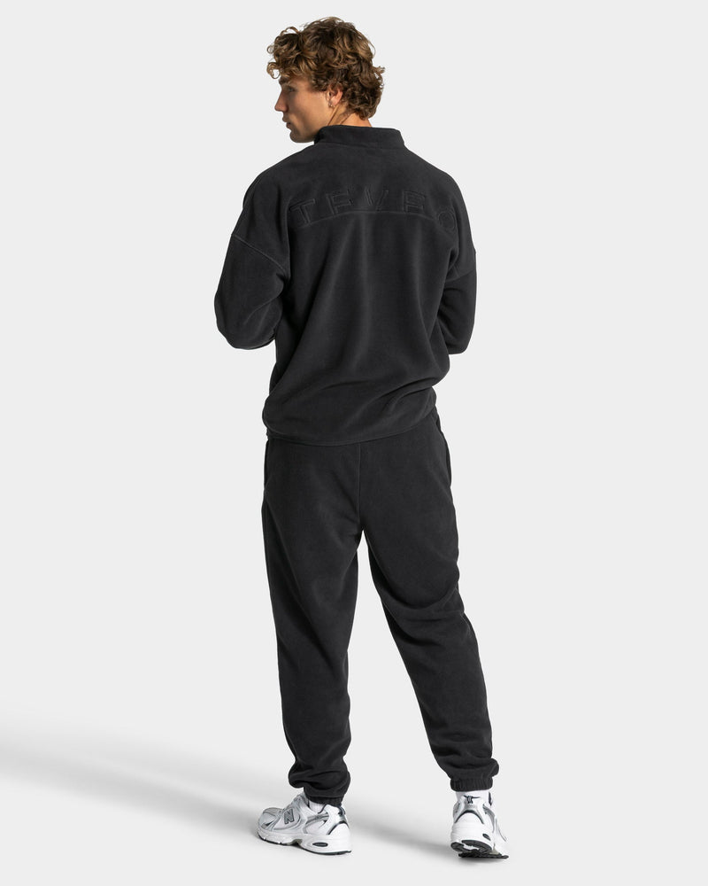 Fleece Half Zip Sweater "Anthrazit"