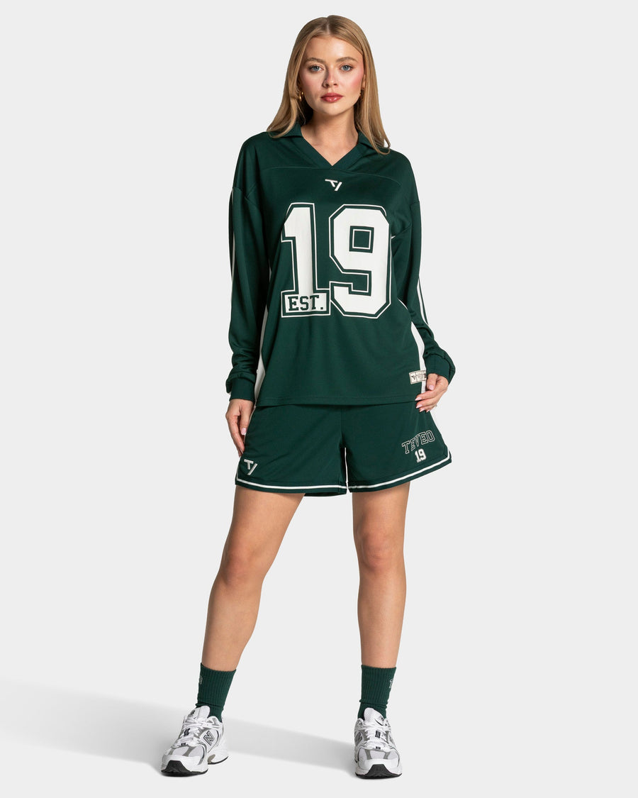 Football Shorts "Dunkelgrün"