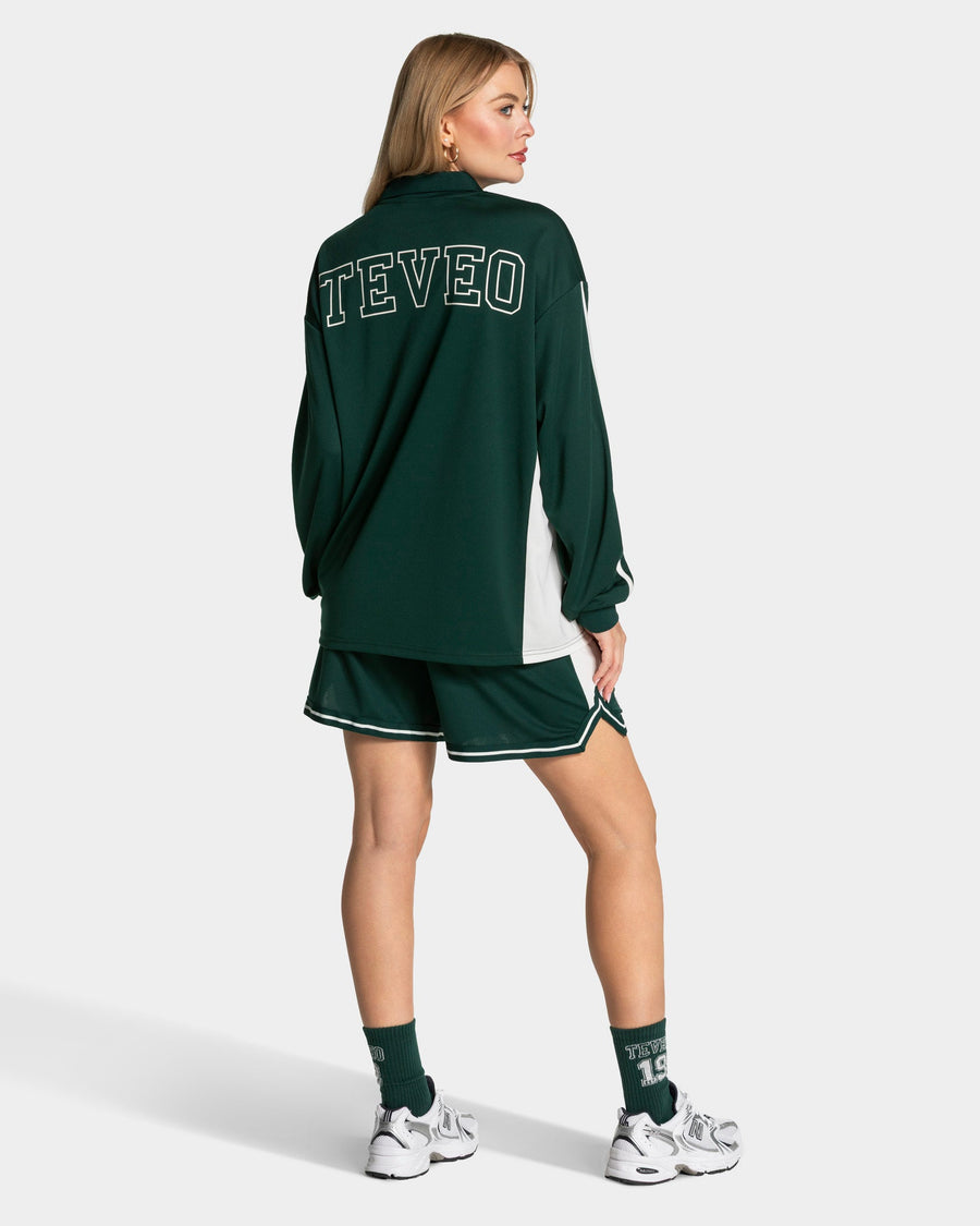 Football Shorts "Dunkelgrün"