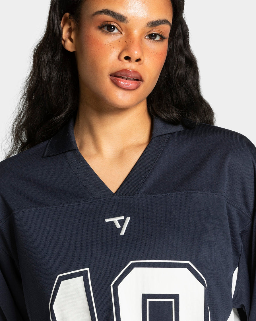 Football Polo Longsleeve "Midnight"