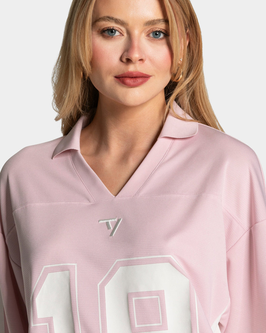 Football Polo Longsleeve "Rosa"