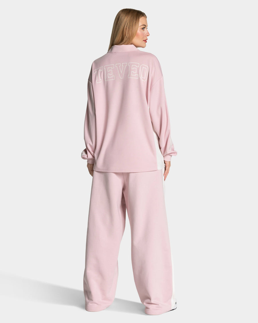 Football Polo Longsleeve "Rosa"