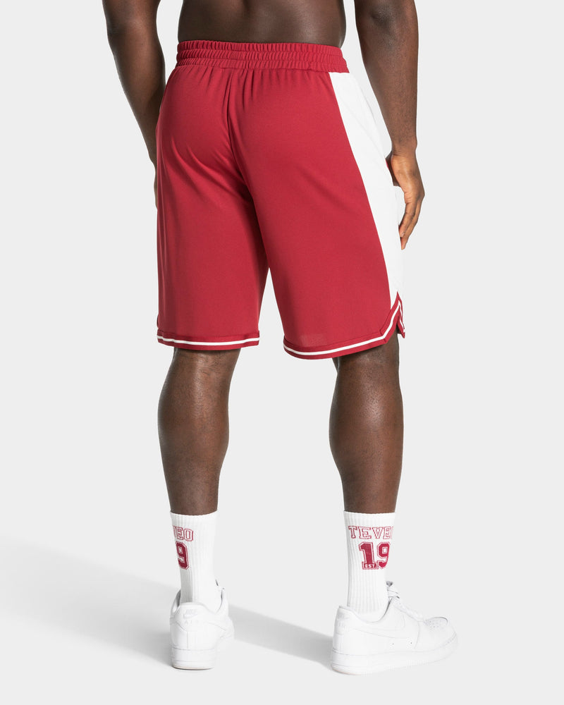 Football Shorts 9 Inch "Cranberry"