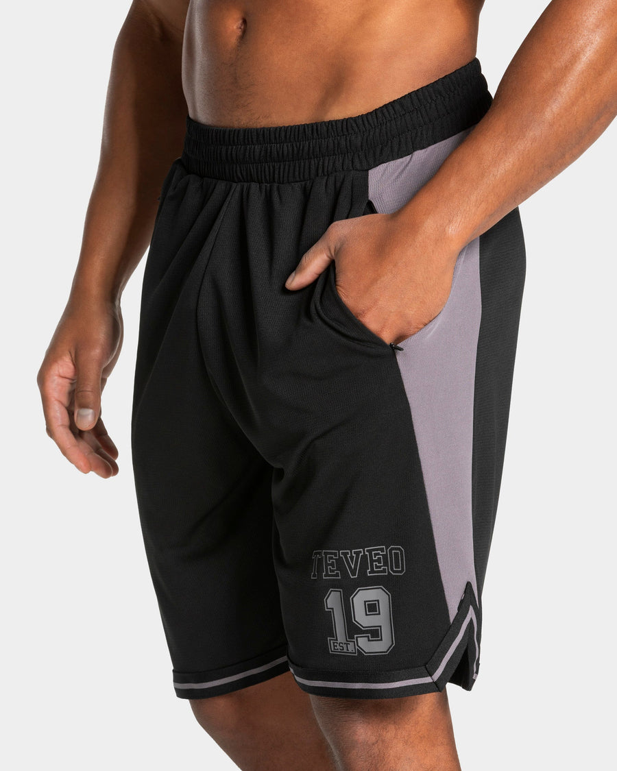 Football Shorts 9 Inch "Schwarz"
