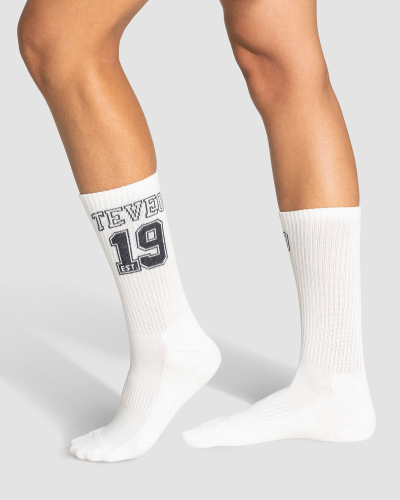 Football Socken (2er-Pack) "Midnight/Off White"