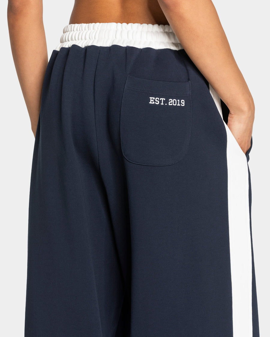 Football Wide Leg Jogger "Midnight"