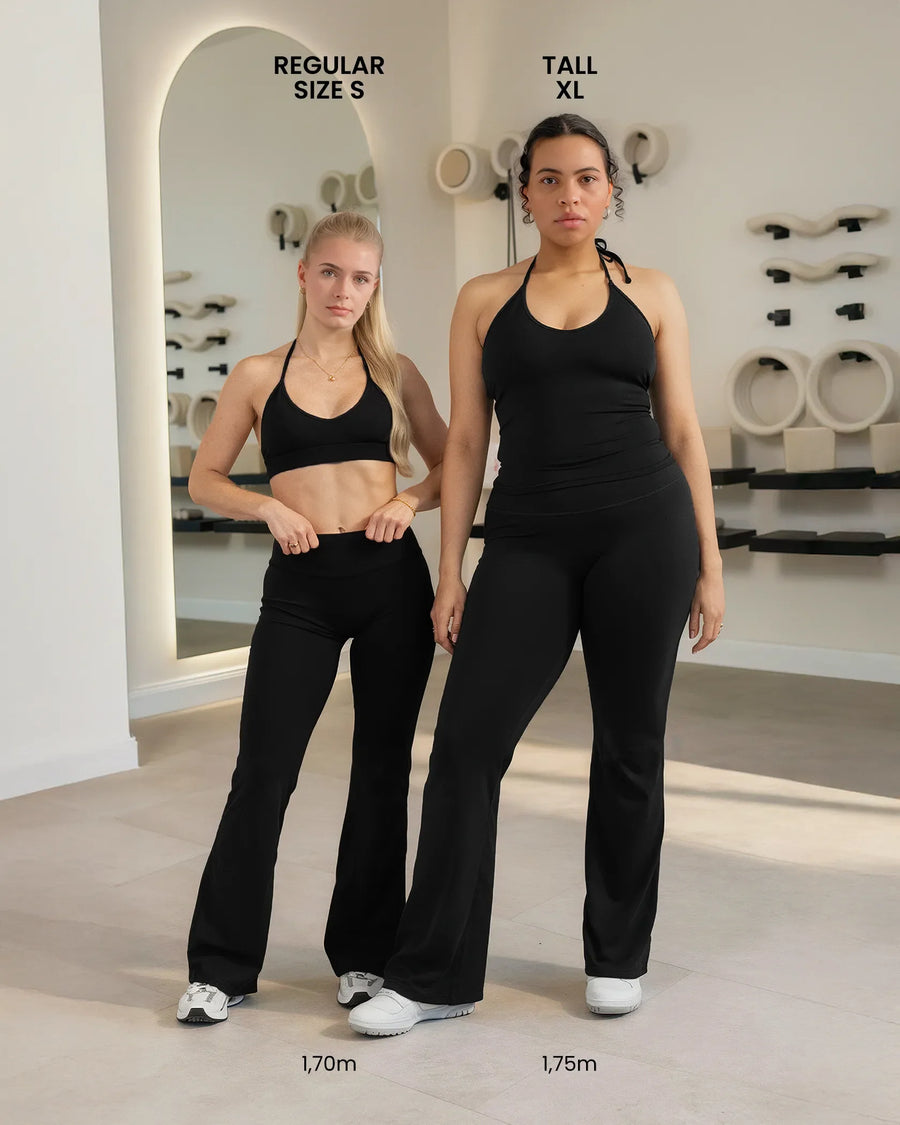 Allrounder Sculpt Scrunch Flared Leggings Tall "Espresso"