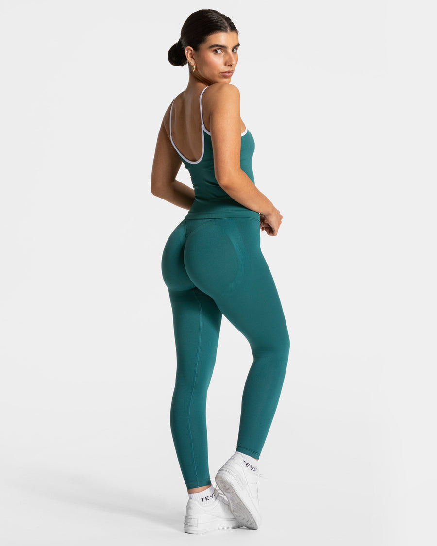 Contrastline Cami Top "Petrol"