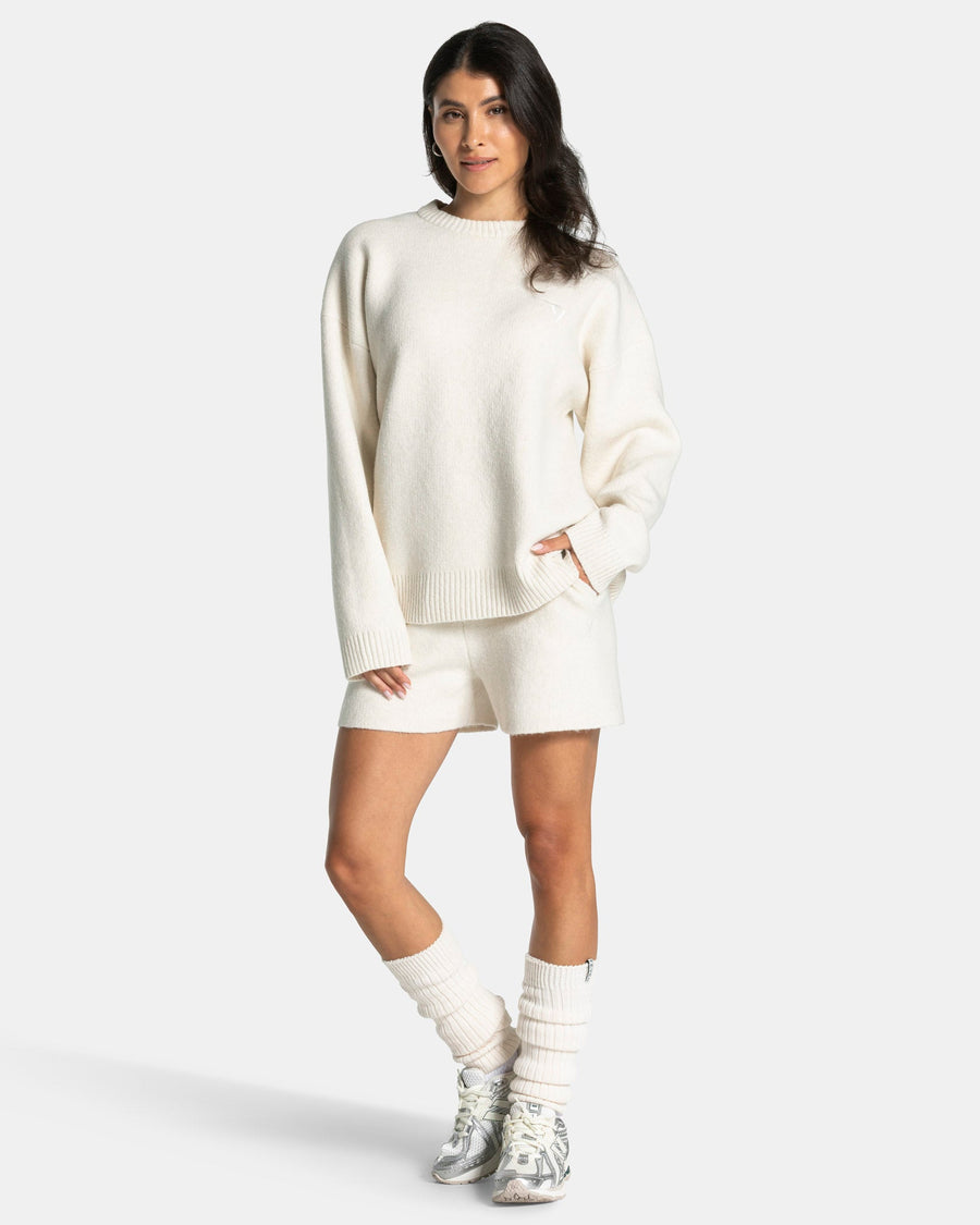 Knit Stulpen "Cream"
