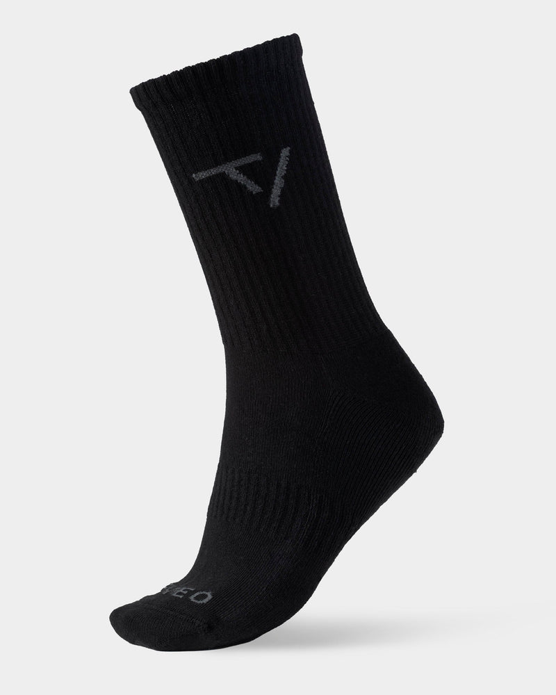 Knit Socken (2er-Pack) "Schwarz"