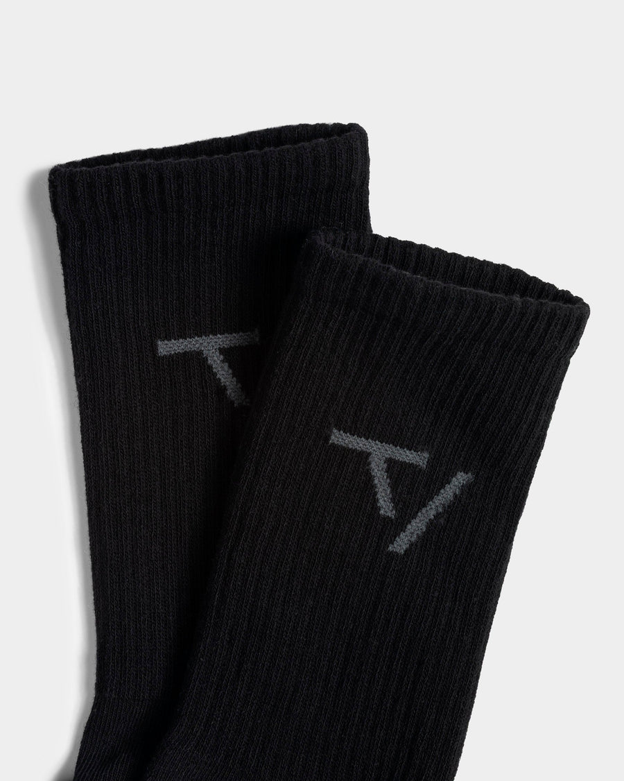 Knit Socken (2er-Pack) "Schwarz"