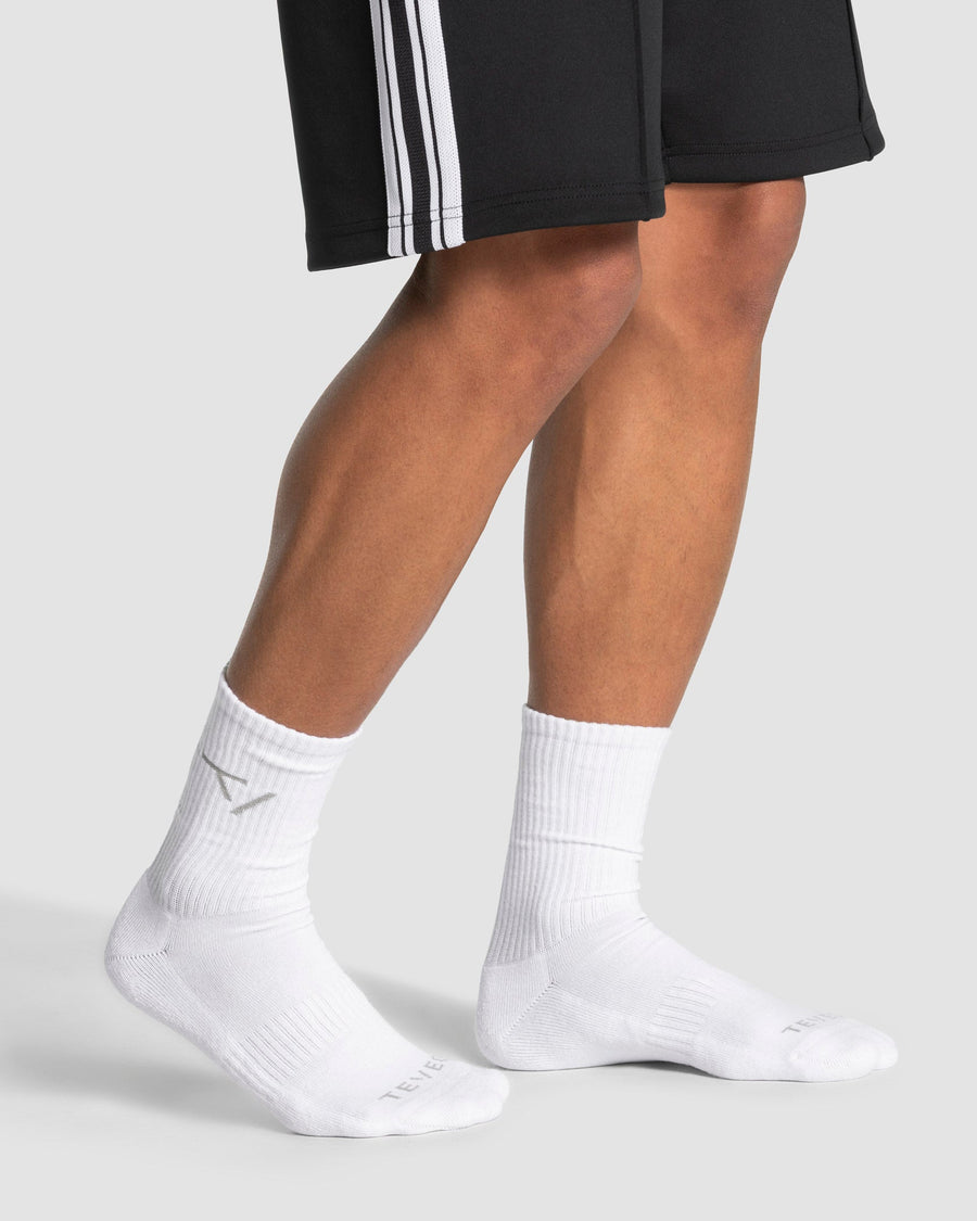 Knit Socken (2er-Pack) "Weiß"