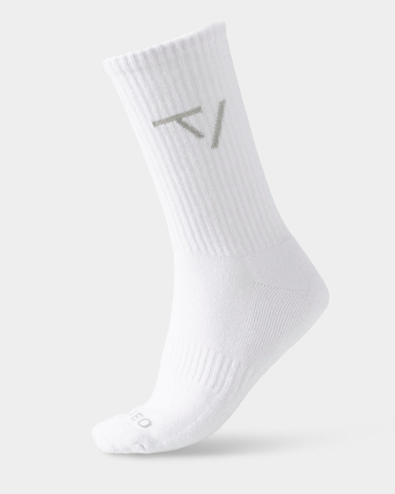 Knit Socken (2er-Pack) "Weiß"