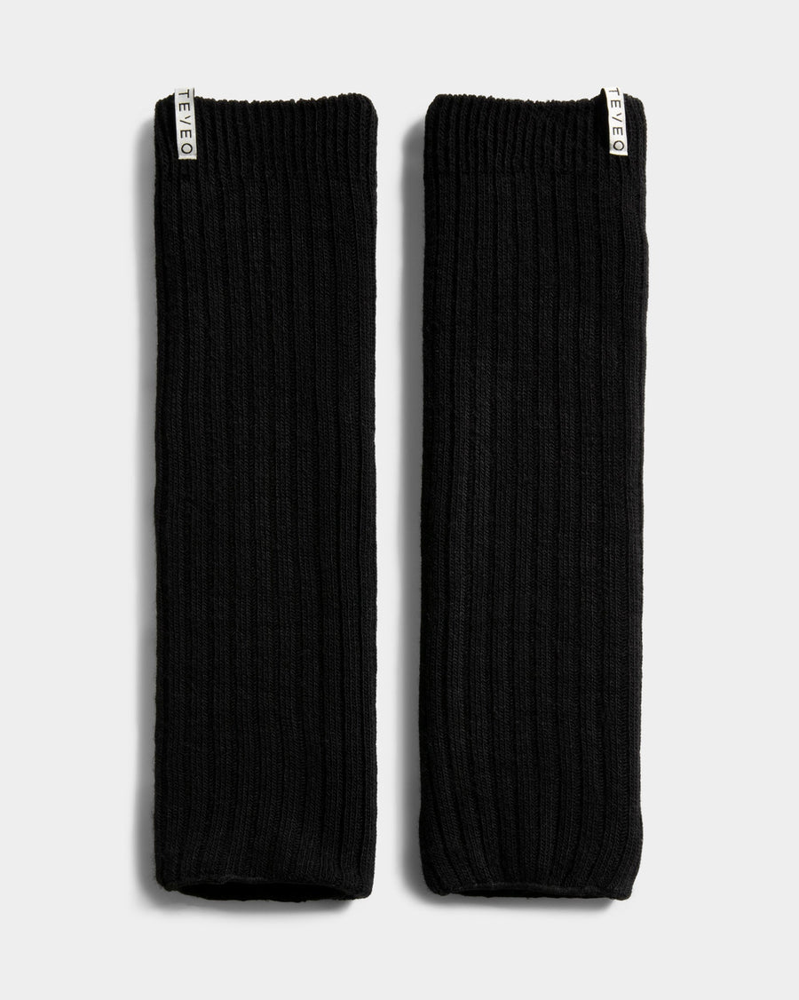 Knit Stulpen "Schwarz"