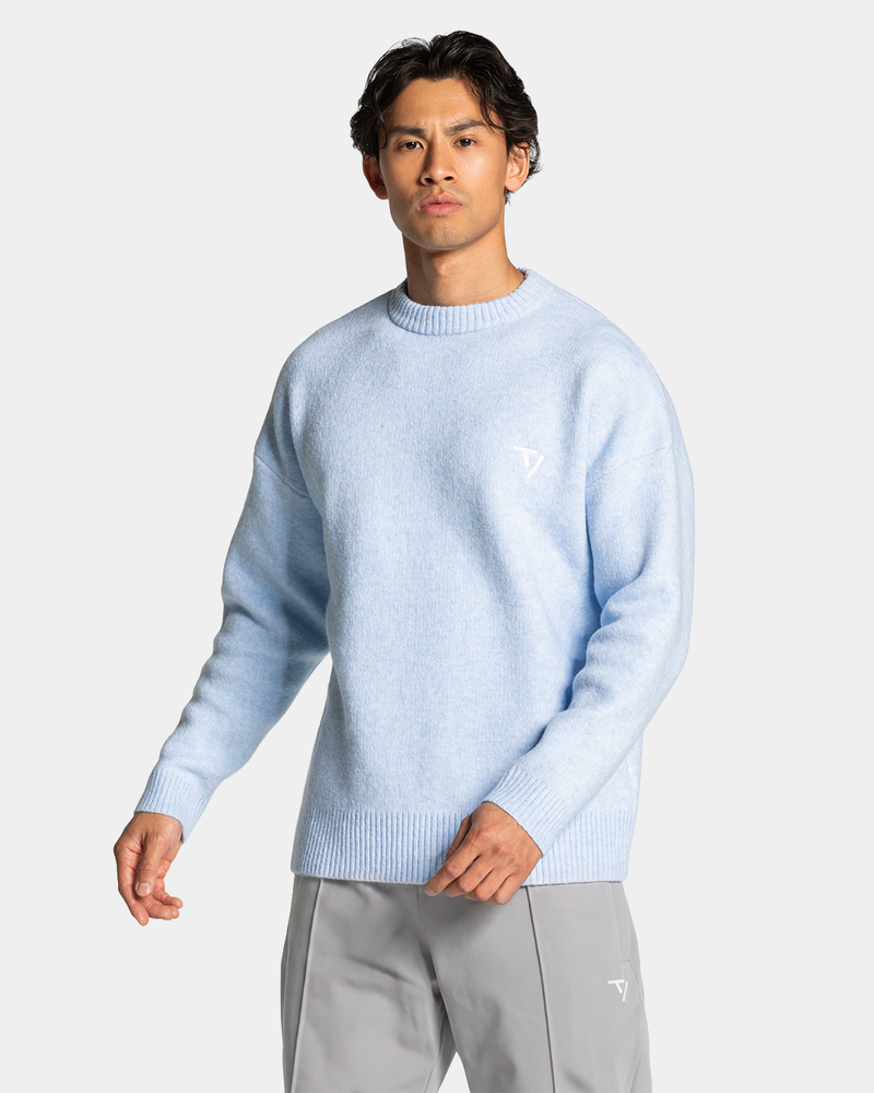Knit Sweater "Babyblau"