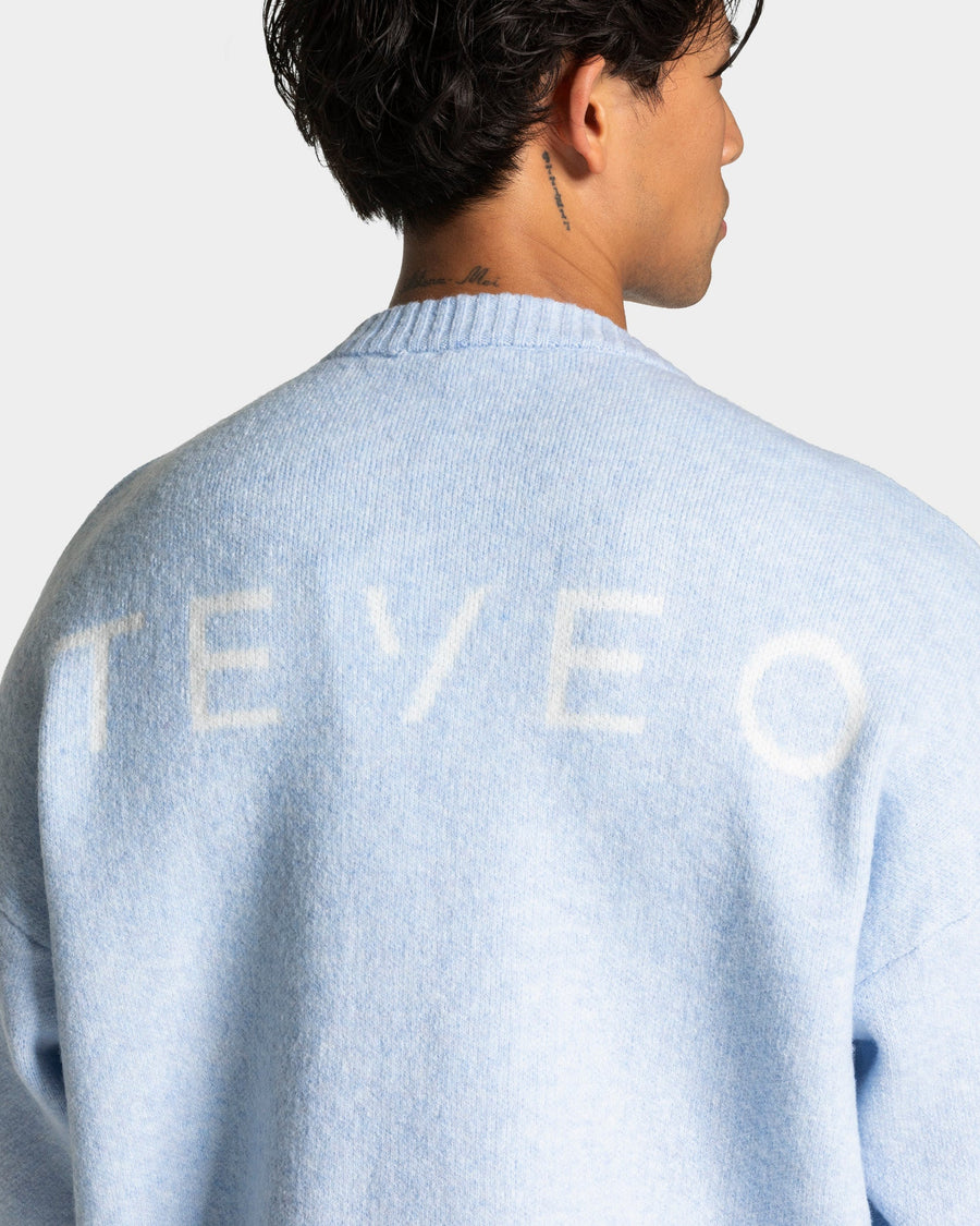 Knit Sweater "Babyblau"