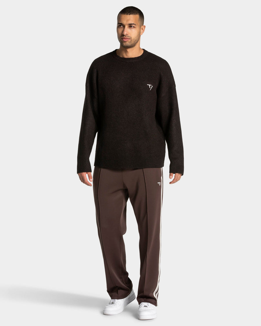 Knit Sweater "Dark Chocolate"