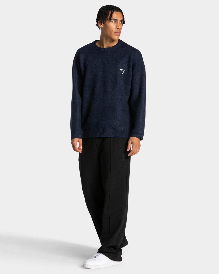 Knit Sweater "Midnight Meliert"