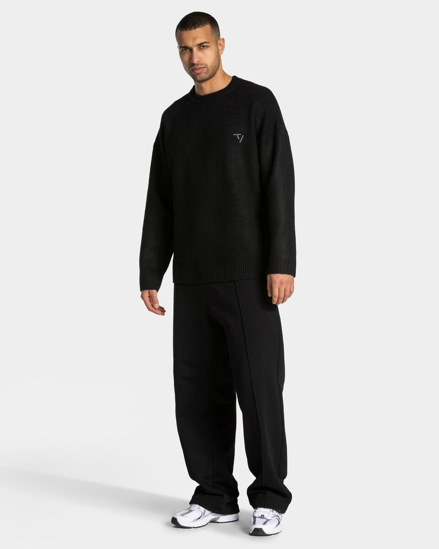 Knit Sweater "Schwarz"