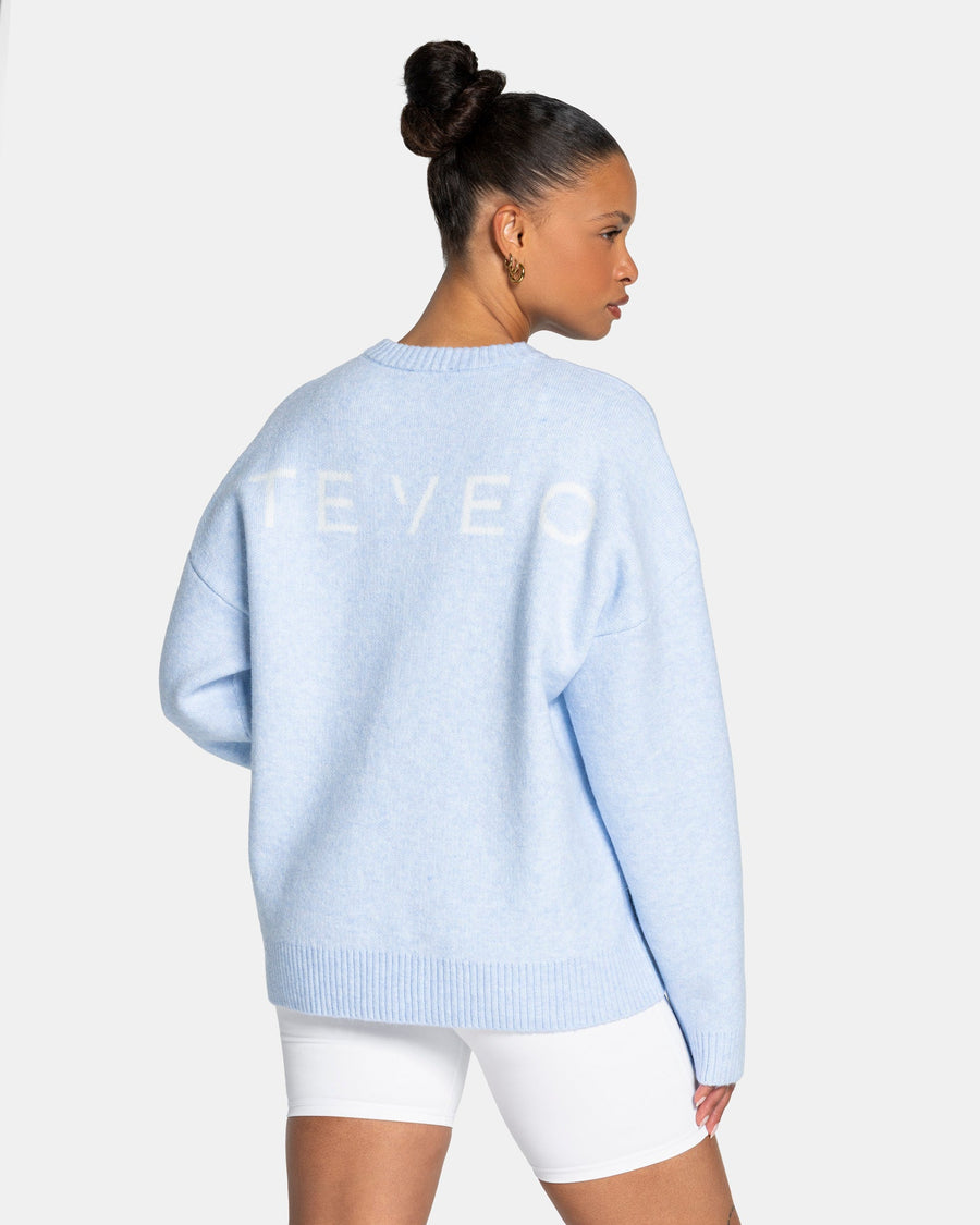 Knit Sweater "Babyblau"