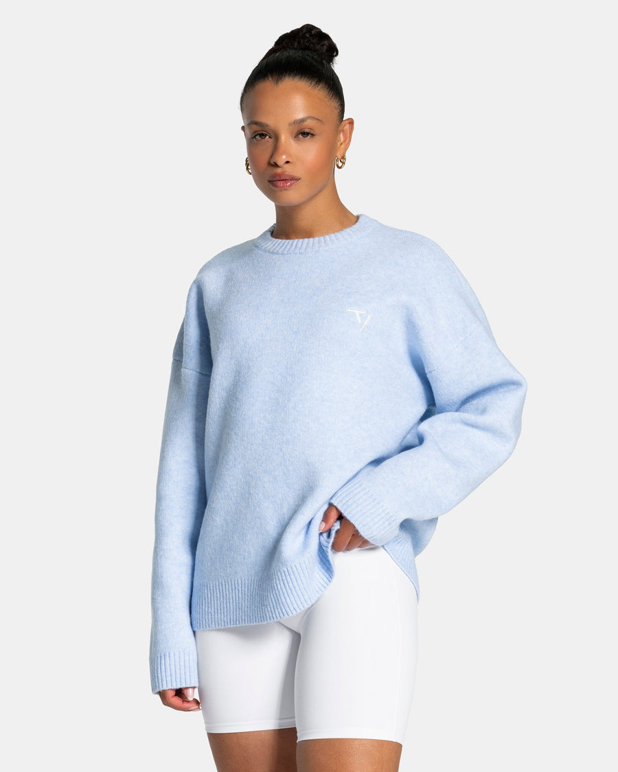 Knit Sweater "Babyblau"