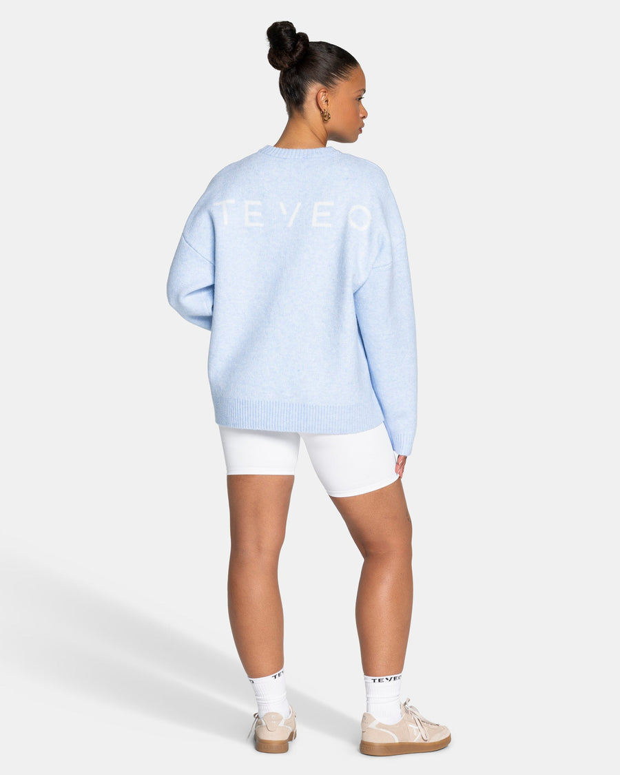 Knit Sweater "Babyblau"
