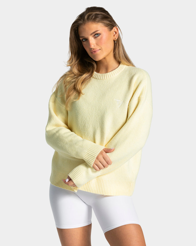 Knit Sweater "Butter Yellow"