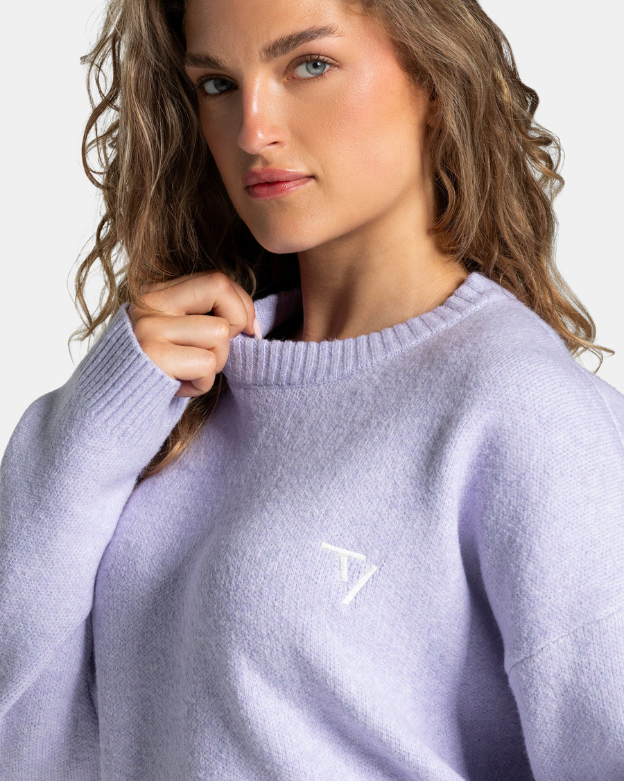 Knit Sweater "Flieder"