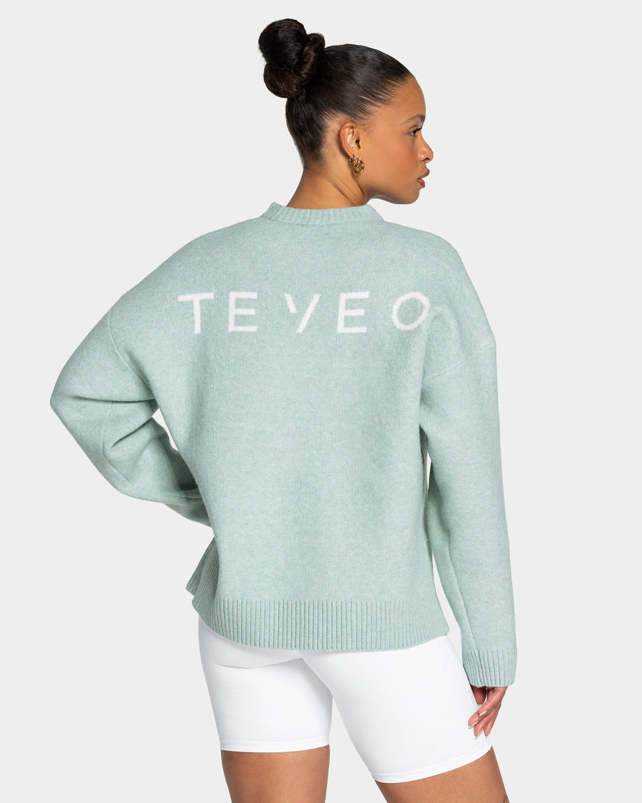 Knit Sweater "Pistachio"