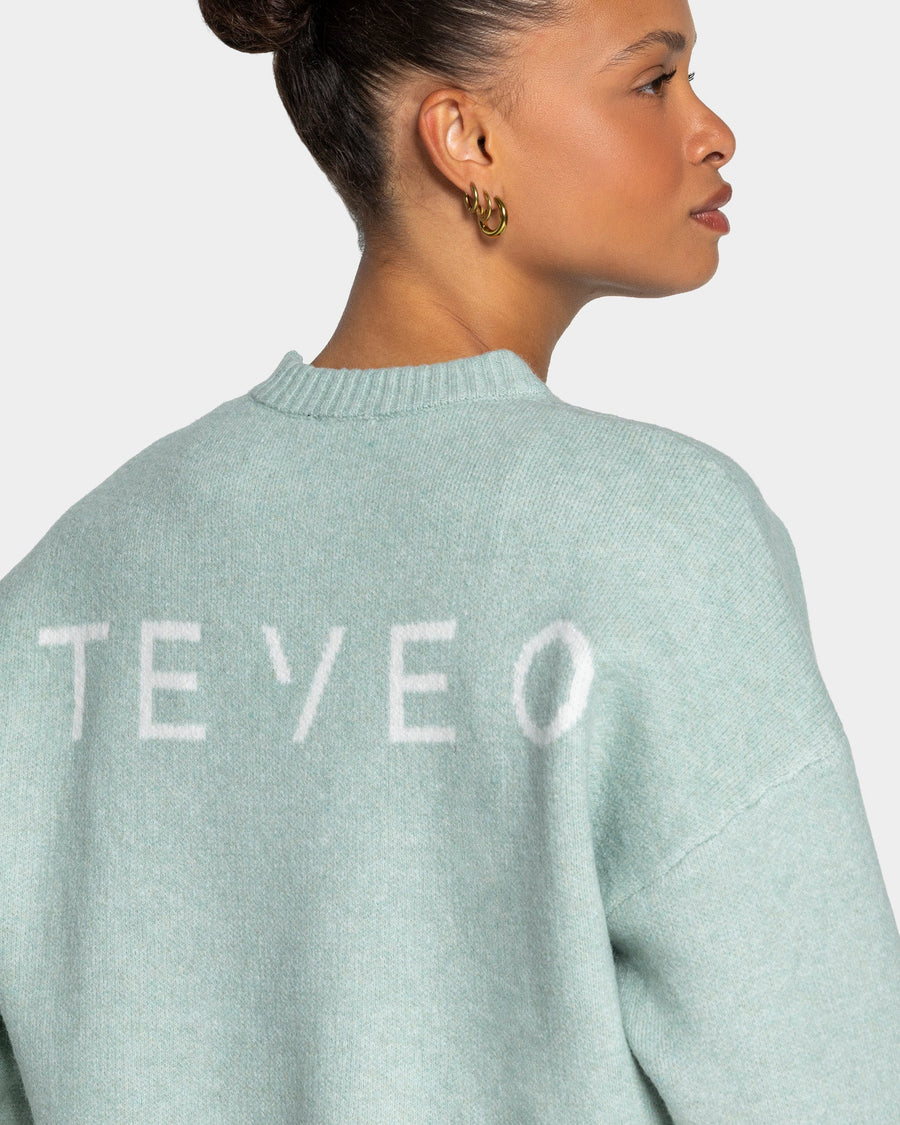 Knit Sweater "Pistachio"