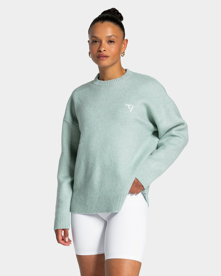 Knit Sweater "Pistachio"