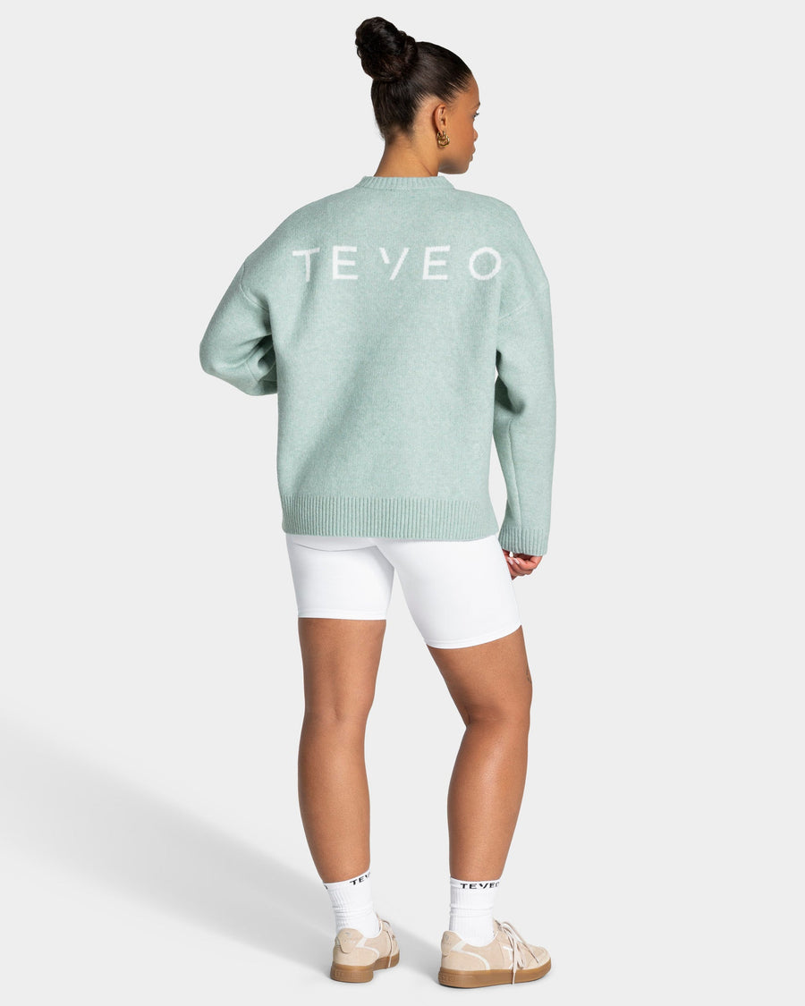 Knit Sweater "Pistachio"