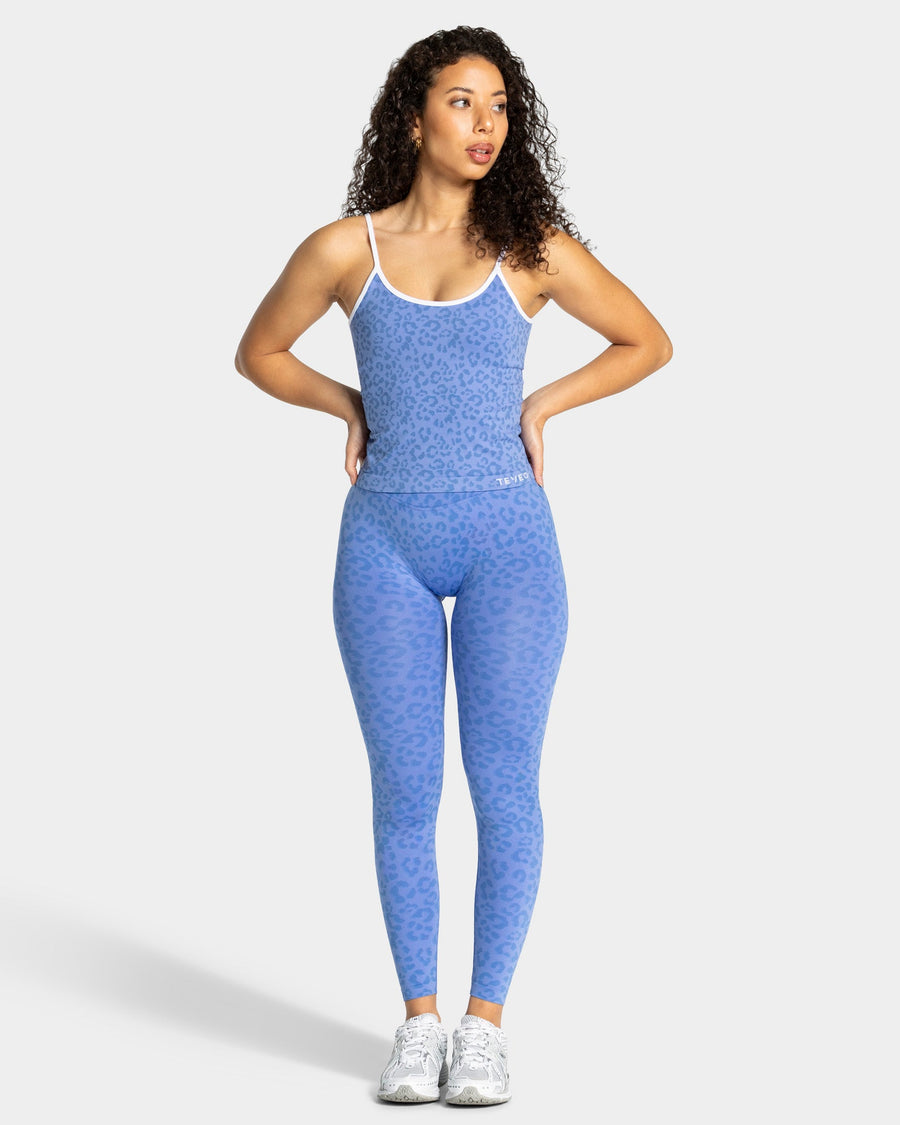Contrastline Cami Top "Leo Azure"