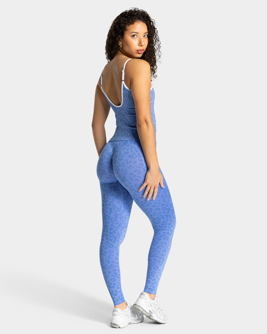 Contrastline Cami Top "Leo Azure"