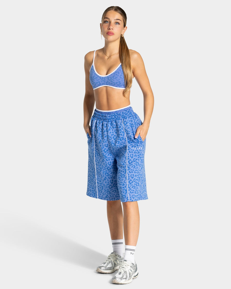 Contrastline Oversized Jorts "Leo Azure"