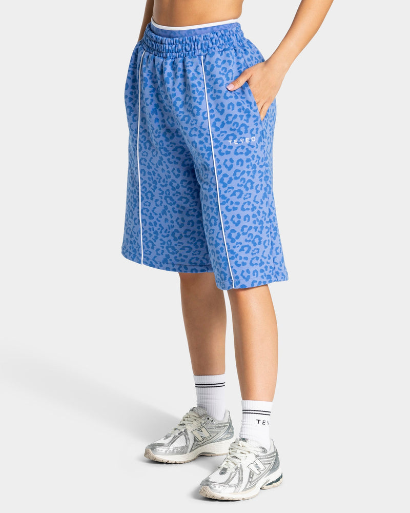 Contrastline Oversized Jorts "Leo Azure"