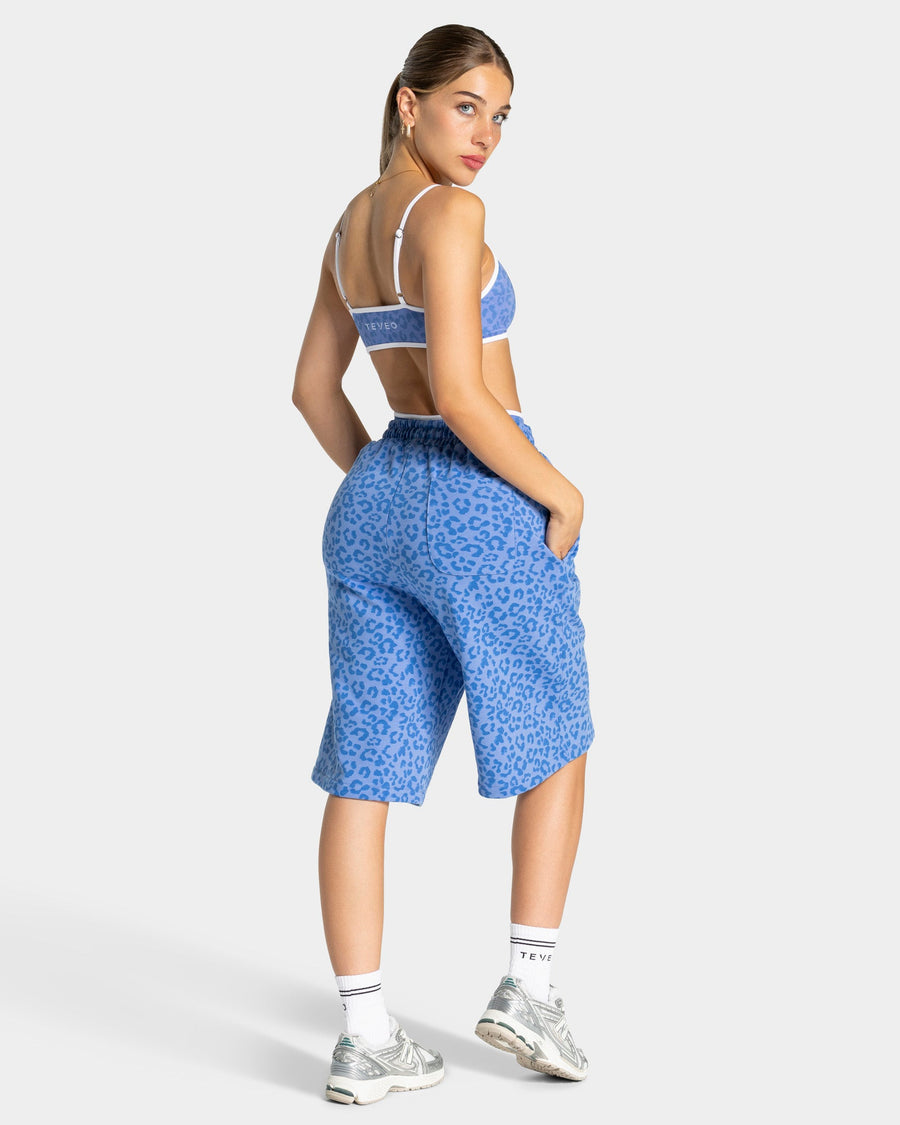 Contrastline Oversized Jorts "Leo Azure"