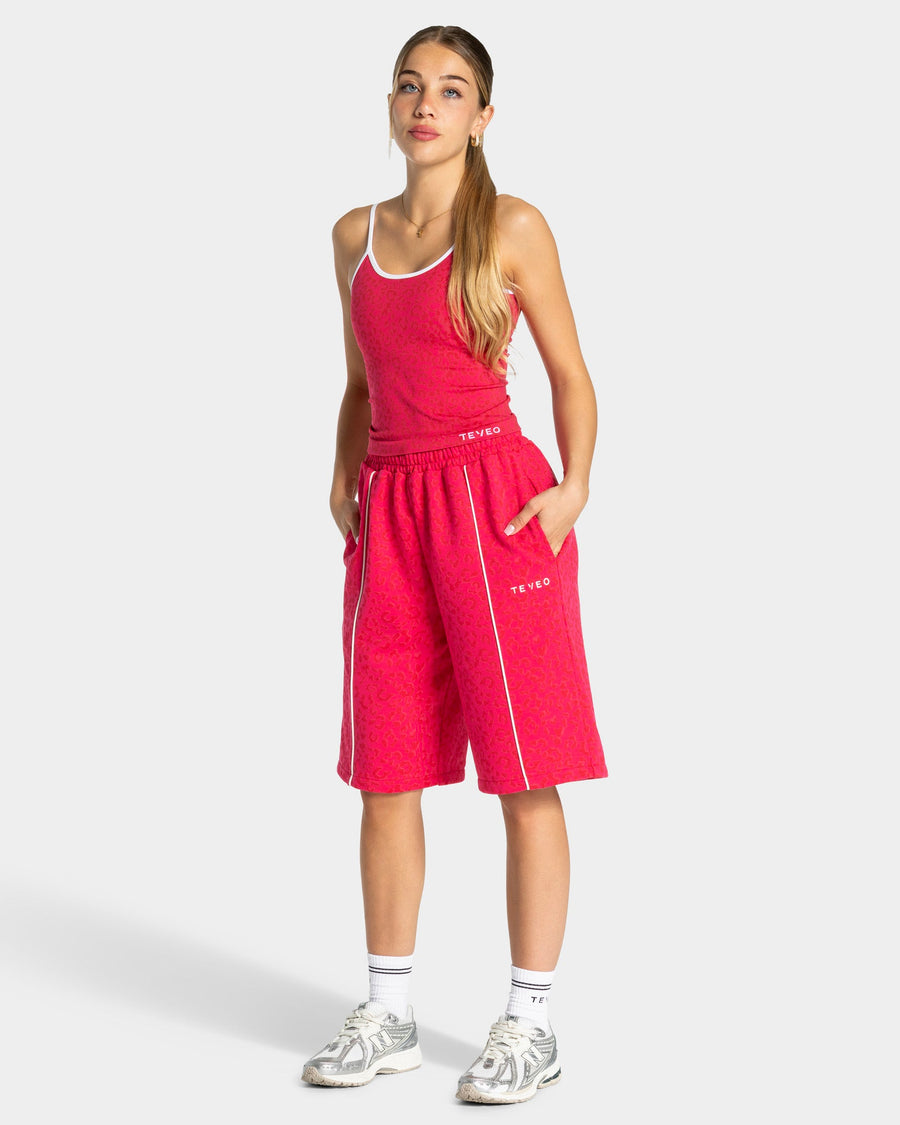 Contrastline Oversized Jorts "Leo Berry"