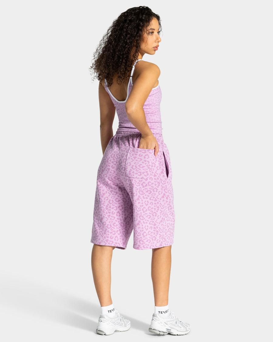 Contrastline Oversized Jorts "Leo Orchid"