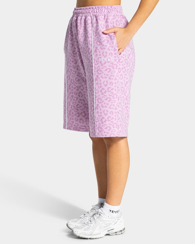 Contrastline Oversized Jorts "Leo Orchid"