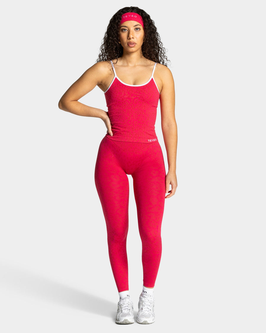 Contrastline Cami Top "Leo Berry"