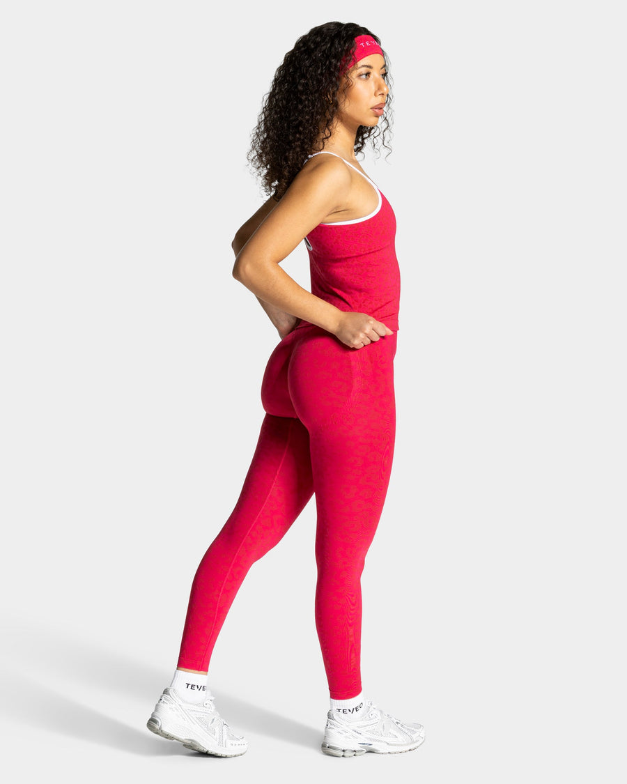 Contrastline Cami Top "Leo Berry"