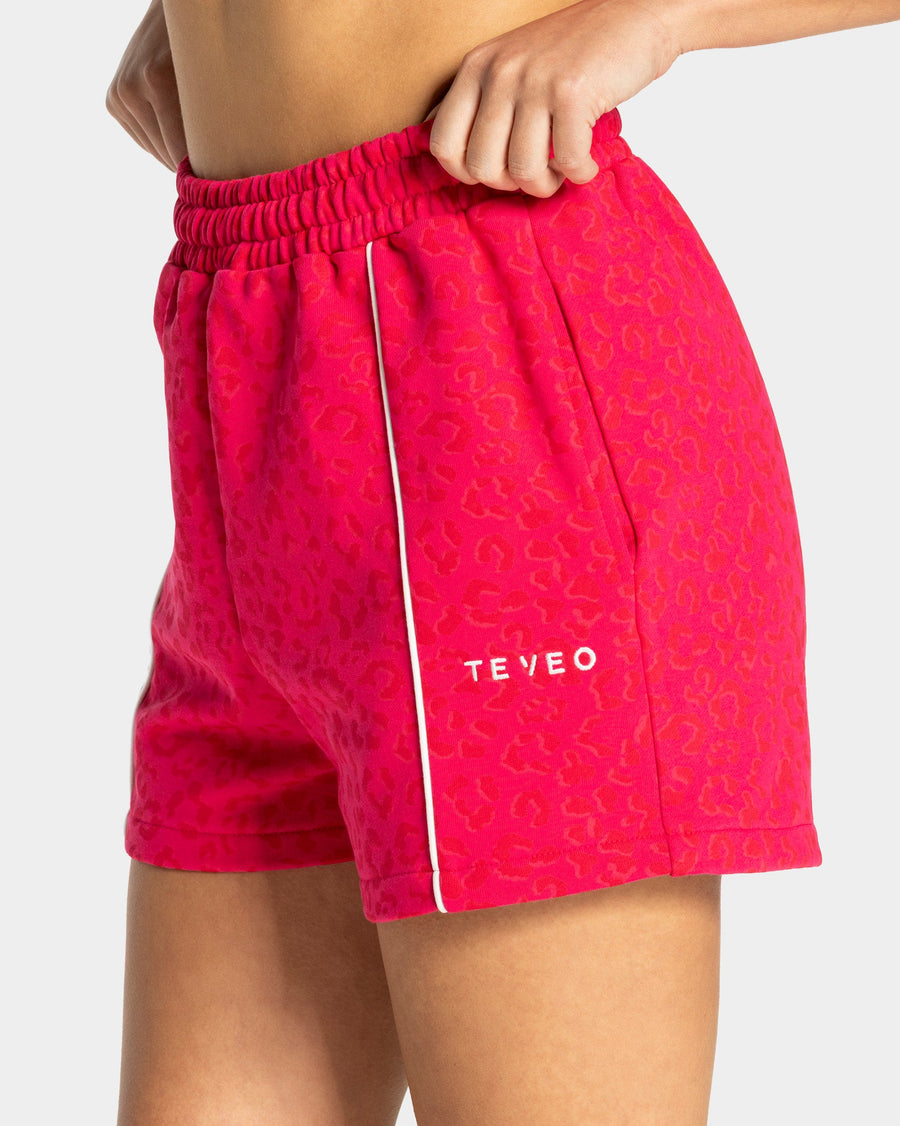 Contrastline Oversized Shorts "Leo Berry"