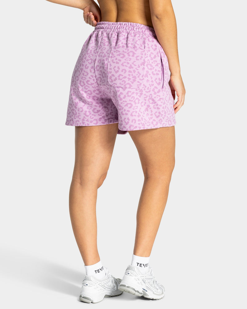 Contrastline Oversized Shorts "Leo Orchid"